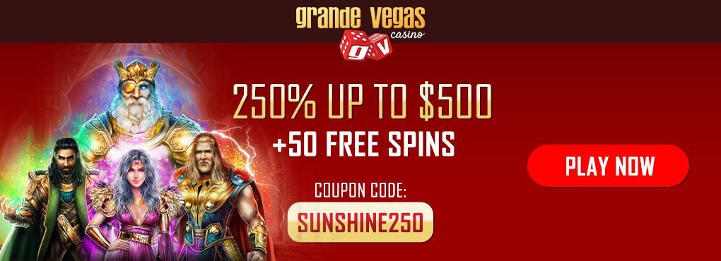 Get Your Tax Day Bonus at Grande Vegas Casino