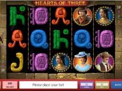 Hearts of Three Slots